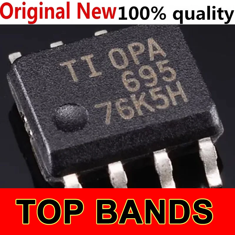 

NEW Original 5pcs OPA695IDR OPA695ID OPA695 SOP8 OPA698IDR OPAC98 IC Chipset