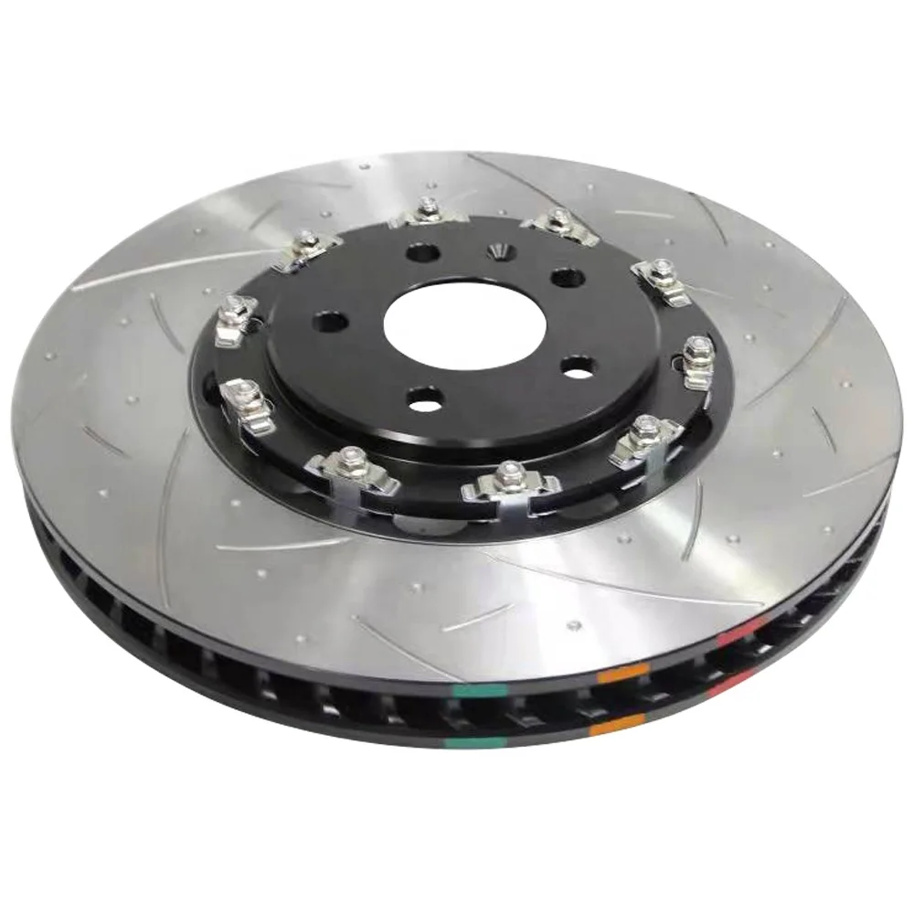 Big Break Disk Modified Kits Vented Drilled Slotted Front Brake Disc for Audi A6L A7 A8L Q7 Q8 for Volkswagen Touareg