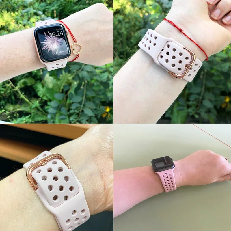 Breathable Sports Silicone Strap