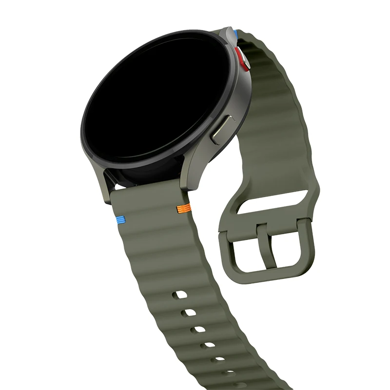 Soft Silicone Sport Band, 22mm - Premium Smartwatch Accessory