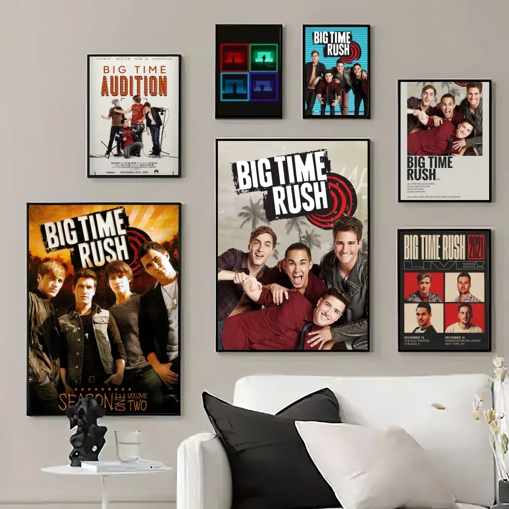 

music combination Big Time Rush Poster Prints Wall Pictures Living Room Home Decoration Small