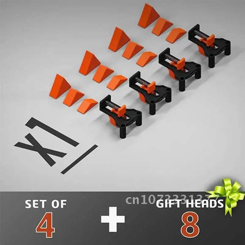 

Carpenter Right Angle Clamp 12pcs 60 90 120 Degree Fixing Clips Woodworking Angle Clamps Tool Dropshipping