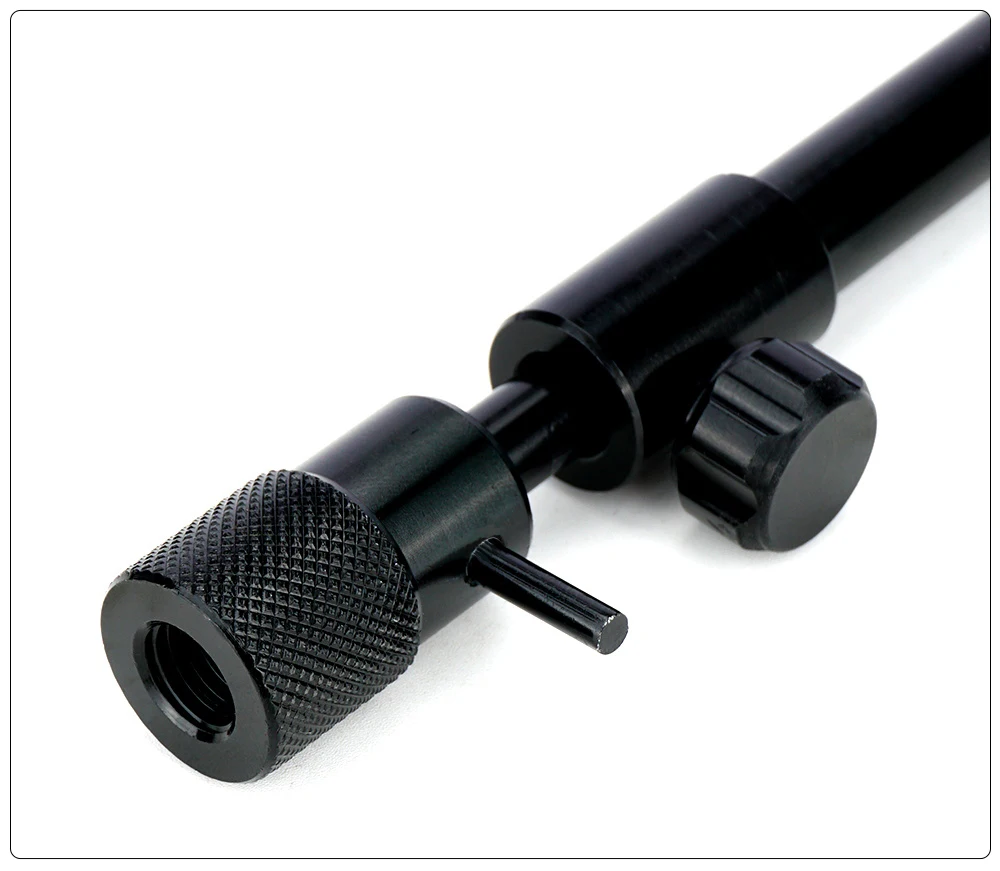 Hirisi Karpfenangeln Aluminium Bank Sticks 25–40 cm und 40–70 cm für Karpfen-Angelruten-Pod-Angelzubehör – Detail 6