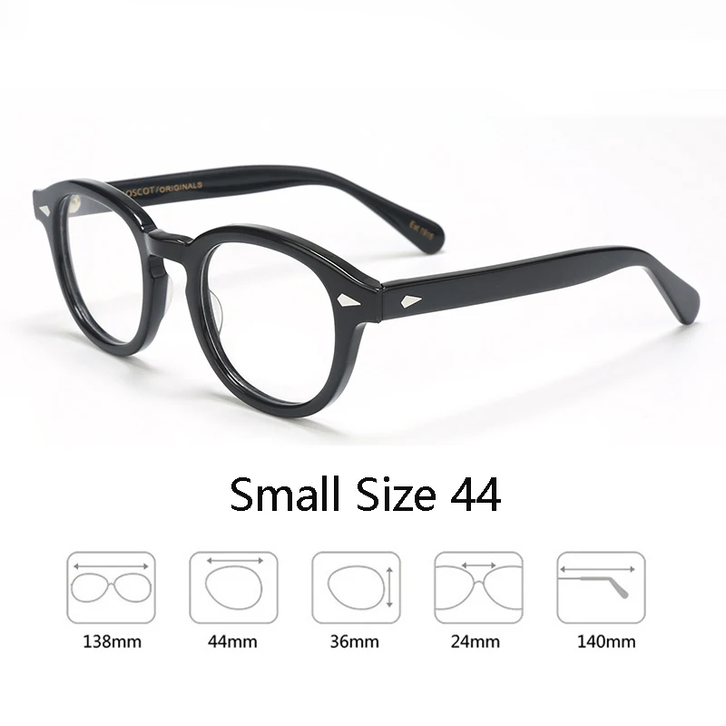 Men's Spectacle Frame Johnny Depp Lemtosh Style Glasses Transparent Lens Brand designer Computer Male Round Vintage Eyeglasses