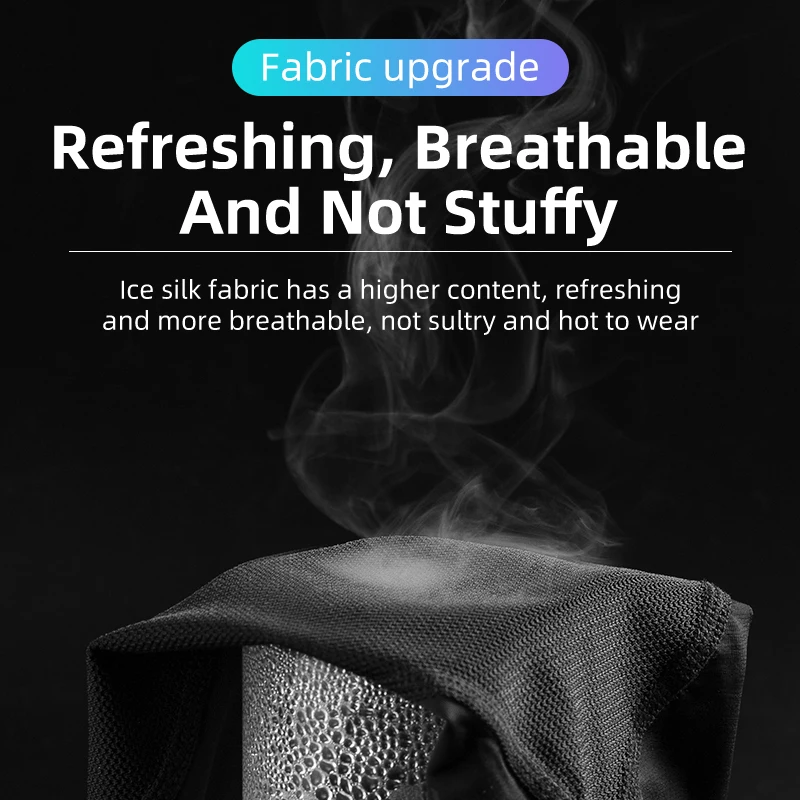 ROCKBROS Ice Fabric Running Camping Arm Warmers Basketball Cycling Sleeves Summer Sports Gear