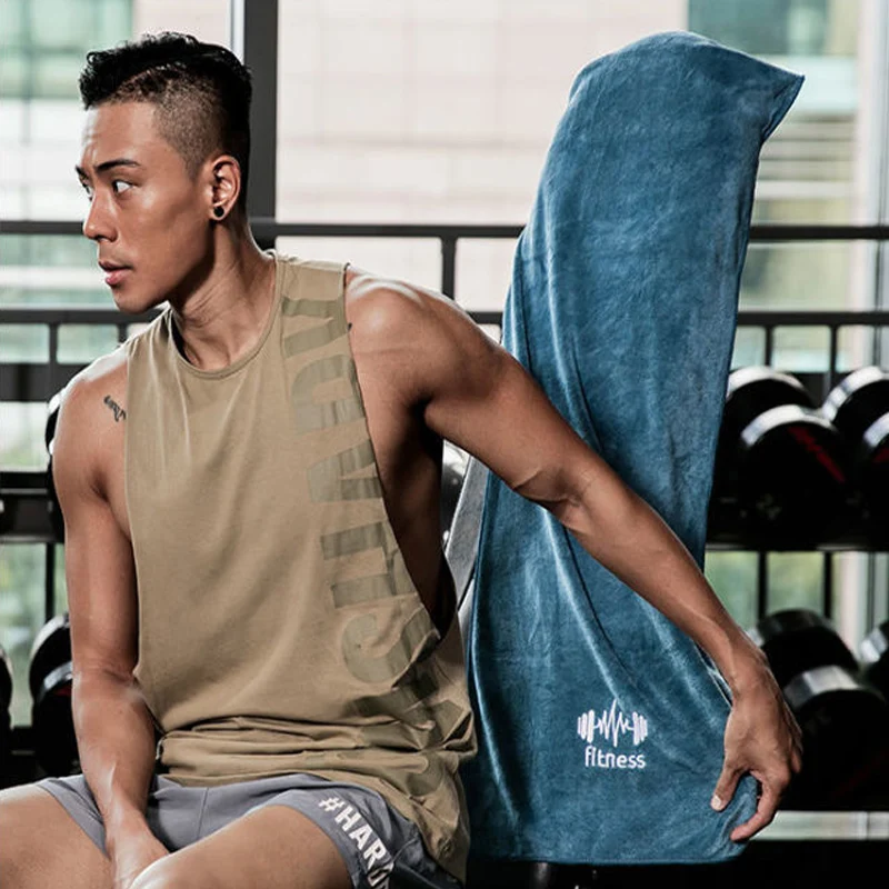 Multi functional Thicken microfiber  fitness towel quick dry cooling towel running basketball sweat wiping quick drying towel 2