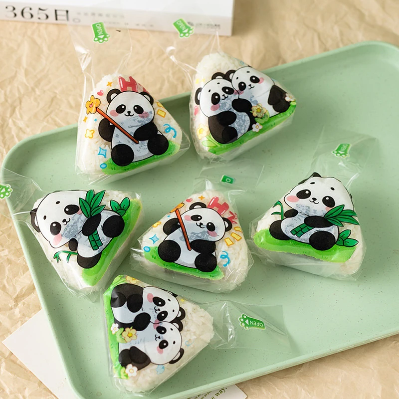 50/100Pcs 일본식 삼각형 쌀볼 일회용 포장 가방 노리 오니기리 스시 가방 스시 만들기 틀 도시락 액세서리