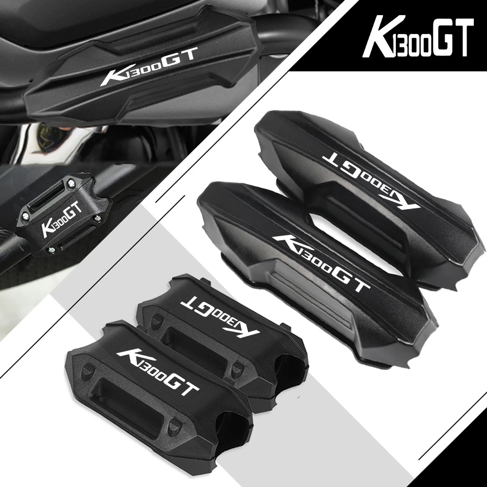 

25mm Motorcycle Engine Crash Bar Protection Bumper Decorative Guard Block For BMW K1300GT K1300 GT 2009-2016 2015 2014 2013 2012