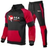 2023 New WTF World Taekwondo Federation Spring and Autumn Men Sports Suit Sportswear 2 Sweatshirt + Pants Street Wear Suit Coat 2