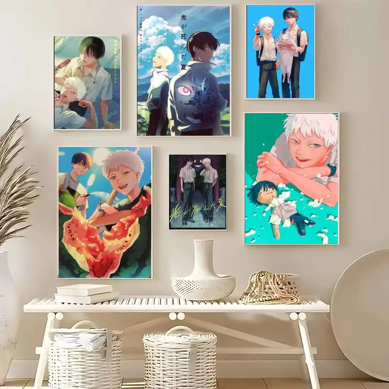 Anime The S-Summer Hikaru Died Poster High Quality Dorm Living Room Aesthetic Wall Decoration Painting Stickers Gift - Image 3