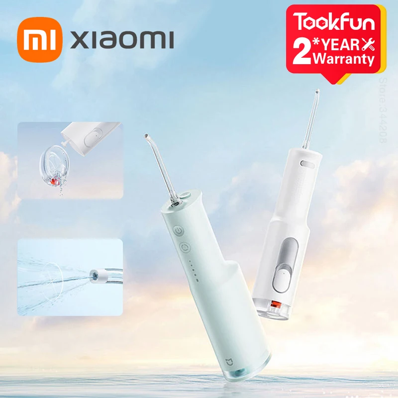 

XIAOMI MIJIA MEO703 Portable Oral Irrigator F300 Dental Water Jet Water Flosser Teeth Whitening Bucal Tooth Cleaner Waterpulse