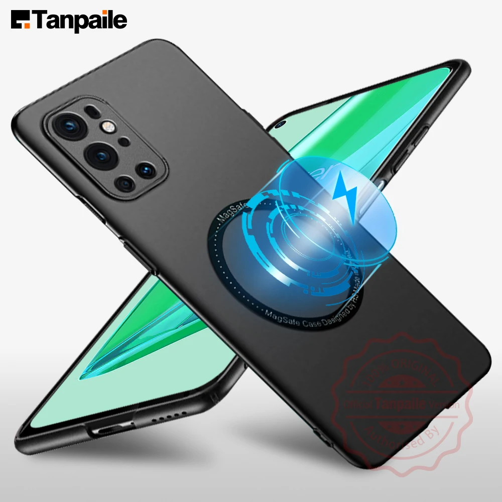 Ультратонкий Магнитный жесткий чехол Tanpaile для Oneplus 9 Pro 9R 10 8 Pro 10R 8T ACE Nord 2 ACE 8Pro 9Pro 10Pro Nord2 Magsafe