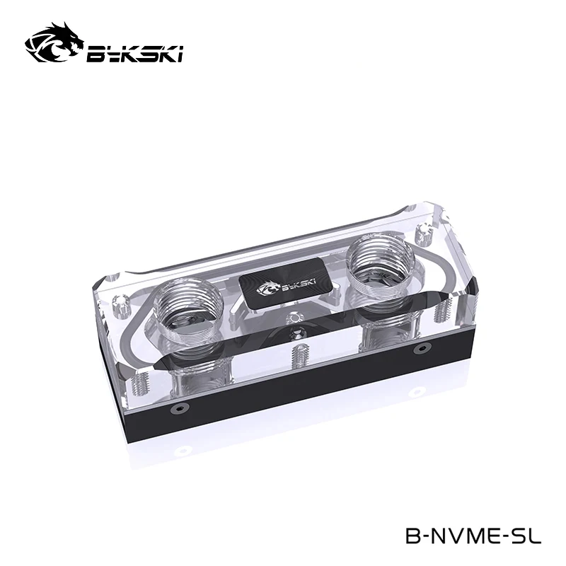 Bykski-refrigerador de Água para 228022110ssd Sata M.2 m2 Bloco de Água Dissipação de Calor Dupla 80 mm 110 mm Ssd Radiatorb-nvme-sl