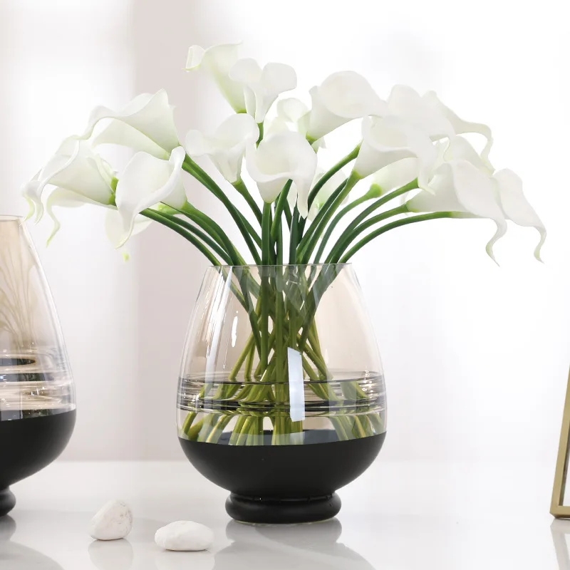 VaryFloral 20 stks Fake Calla Lelie Roze & Wit Faux Bloemen VaryFloral 20 stks Fake Calla Lelie Roze & Wit Faux Bloemen