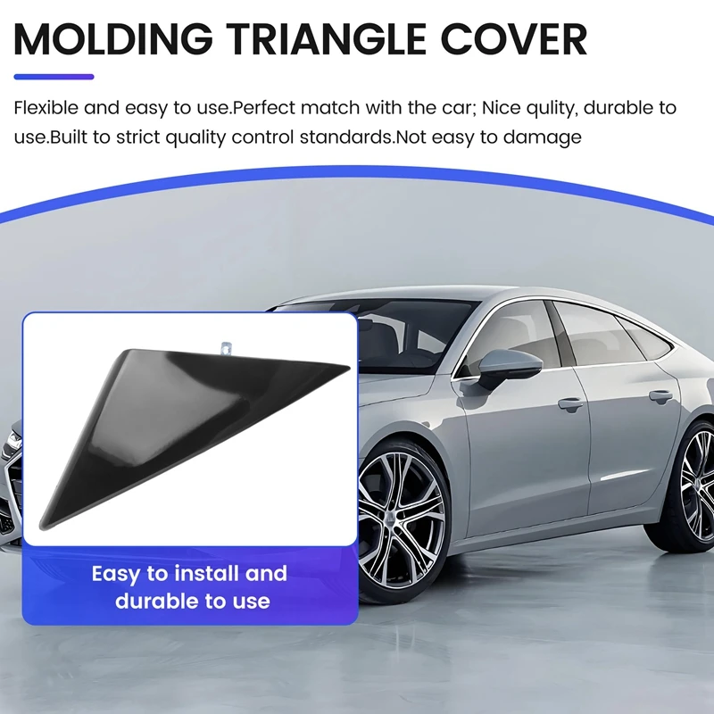 Front Door Mirror Corner Trim Cover For A7 RS7 Sportback 2011- Rearview Mirror Triangle Panel