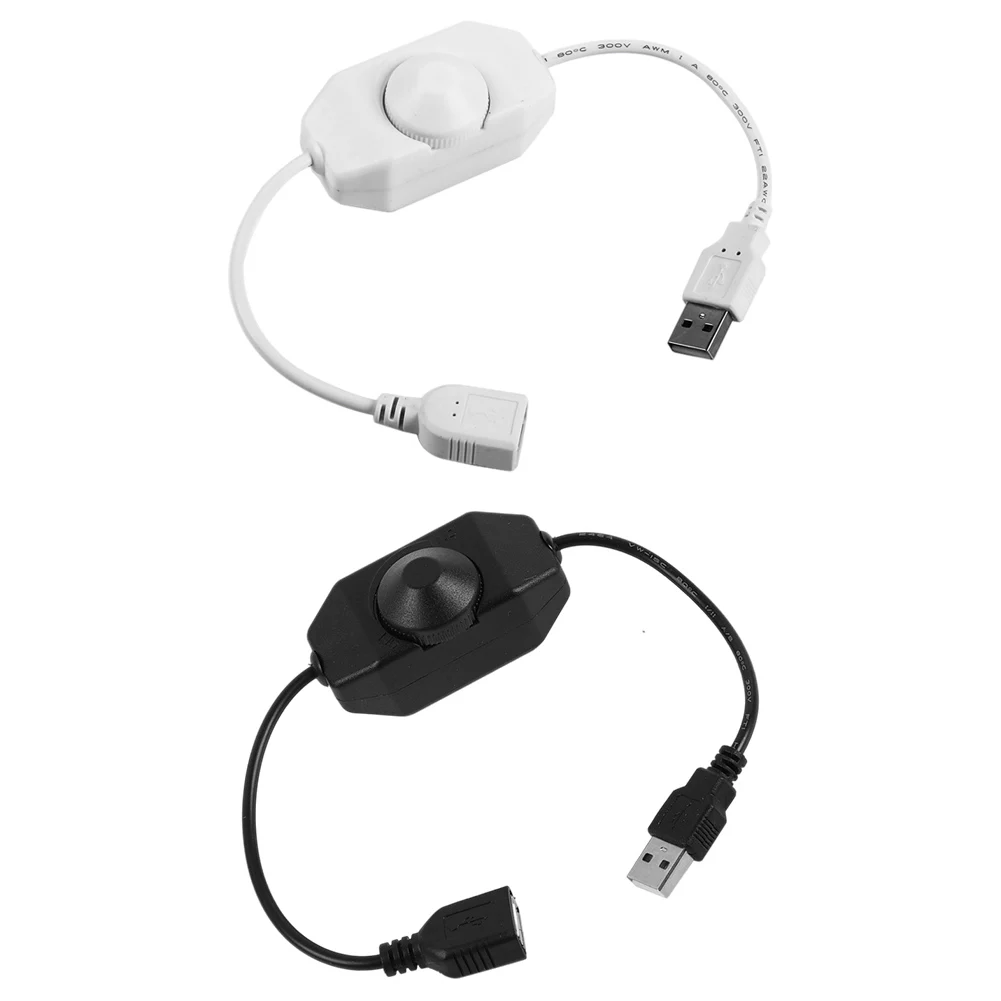 LED 스트립 조명 조광기 스위치, 밝기 조정 컨트롤러, DC 5V 노브, 1CH