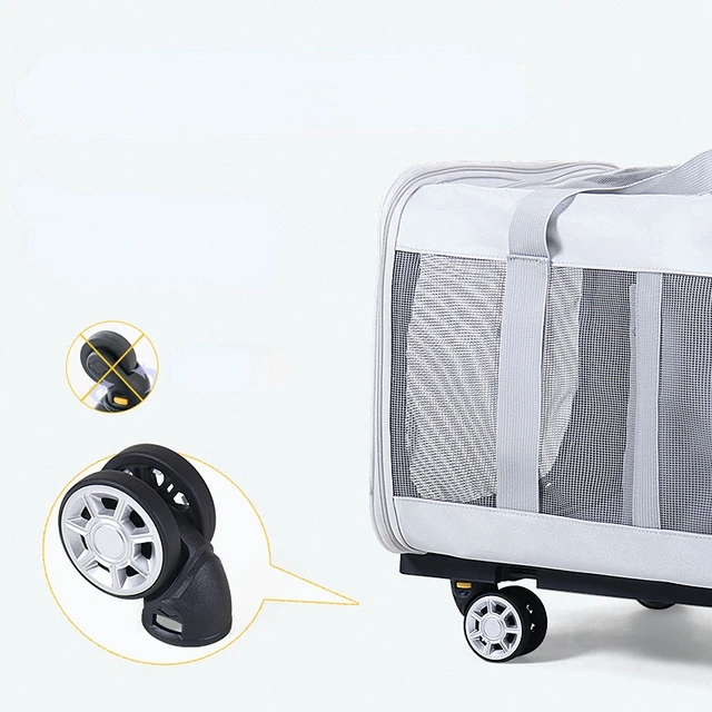 Chariot à roulettes universelles détachables pour animaux de compagnie – Image 3