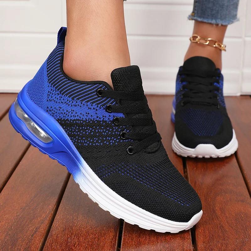 Women Running Shoes Womens Fashion Air Cushion Sneaker Mesh Breathable Tennis Sport Shoes running shoes womens sneakers air cushion shoes