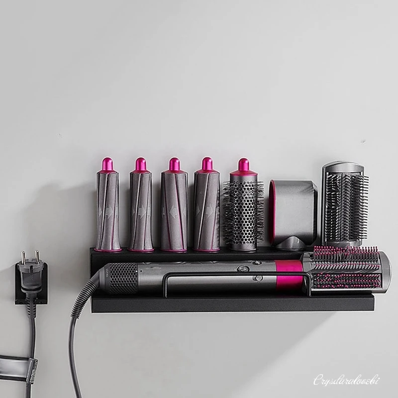 

Настенная сушилка и бигуди для Dyson Airwrap, полка для хранения инструментов для ухода за волосами в ванную комнату