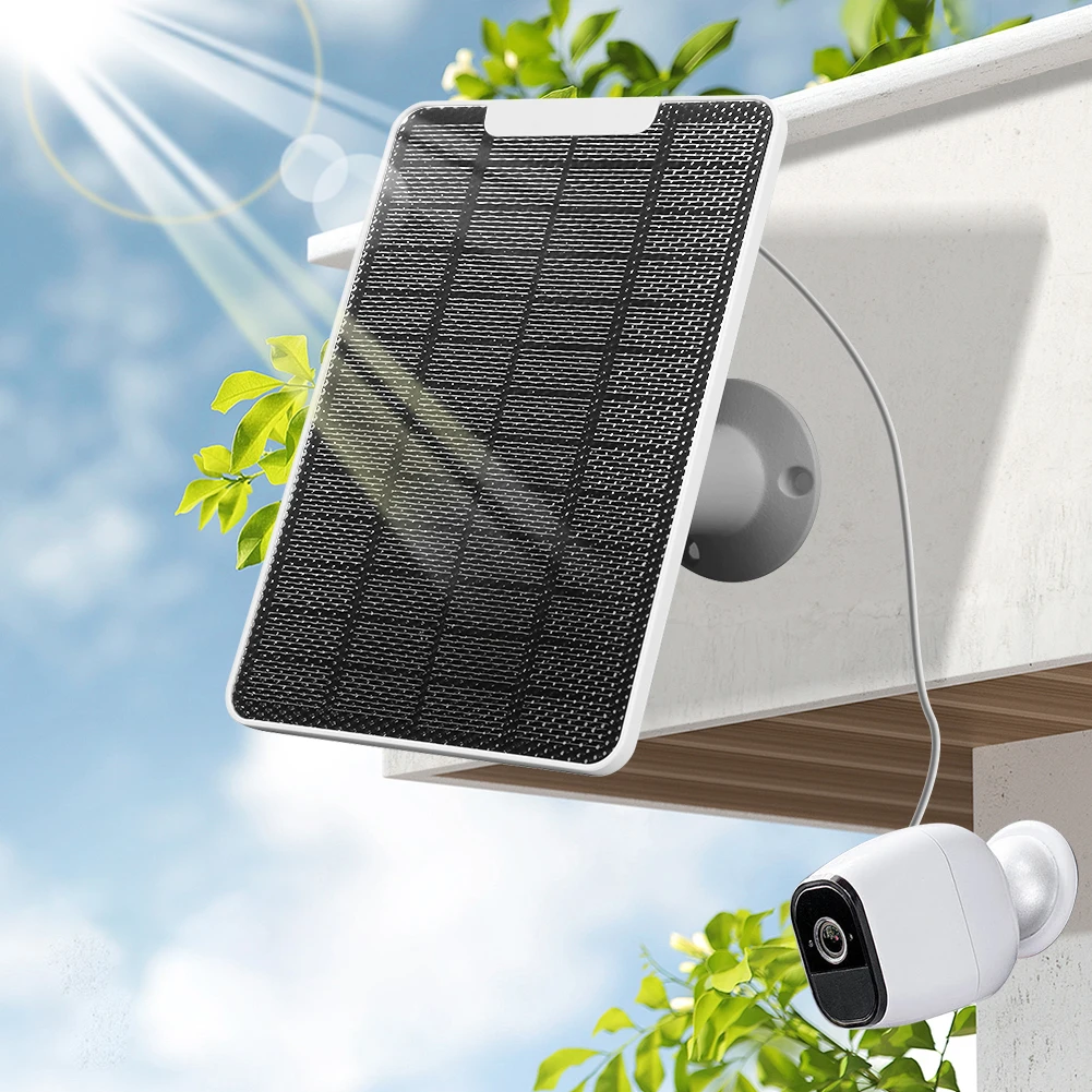 충전 케이블이 있는 IP 보안 카메라 충전기, 휴대용 태양 전지판, Arlo Ultra, Ultra 2, Pro 3, Pro 4, Pro 3, IP65 방수, 10W
