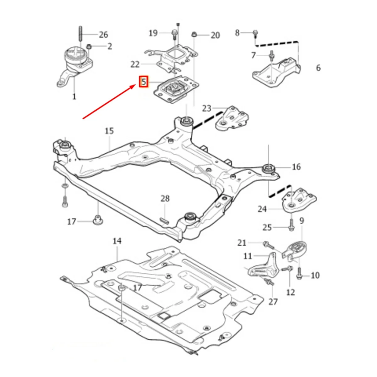 왼쪽 엔진 모터 마운트 브래킷 패드 31262709 31262710, S60 V60 S80 V70 XC60 2011-2018 엔진 풋 고무 지지대