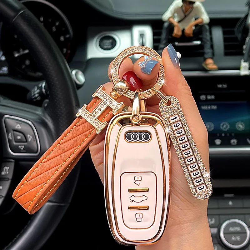 Cover Chiave/telecomando per AudQ3 Q5 Q7 S4 S6 S7 S8 R8i A1 A3 8V A4 B8 B9 A5 A6 C7 A7 A8 TT Porta Accessori - S0fe9aeaac88a4e0abd5d470194dce242I