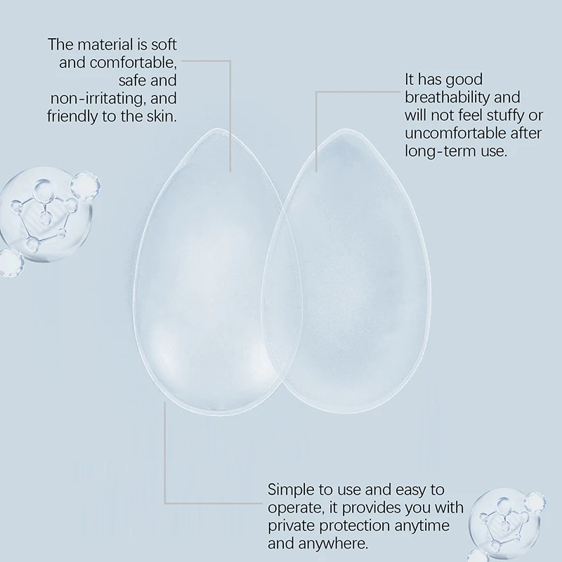 Volumateurs Seins Coussinets Soutien-Gorge Adhésifs CUKIN - Silicone Push-Up, Amovibles, Pour Maillot De Bain Push Up Silicone Amovible