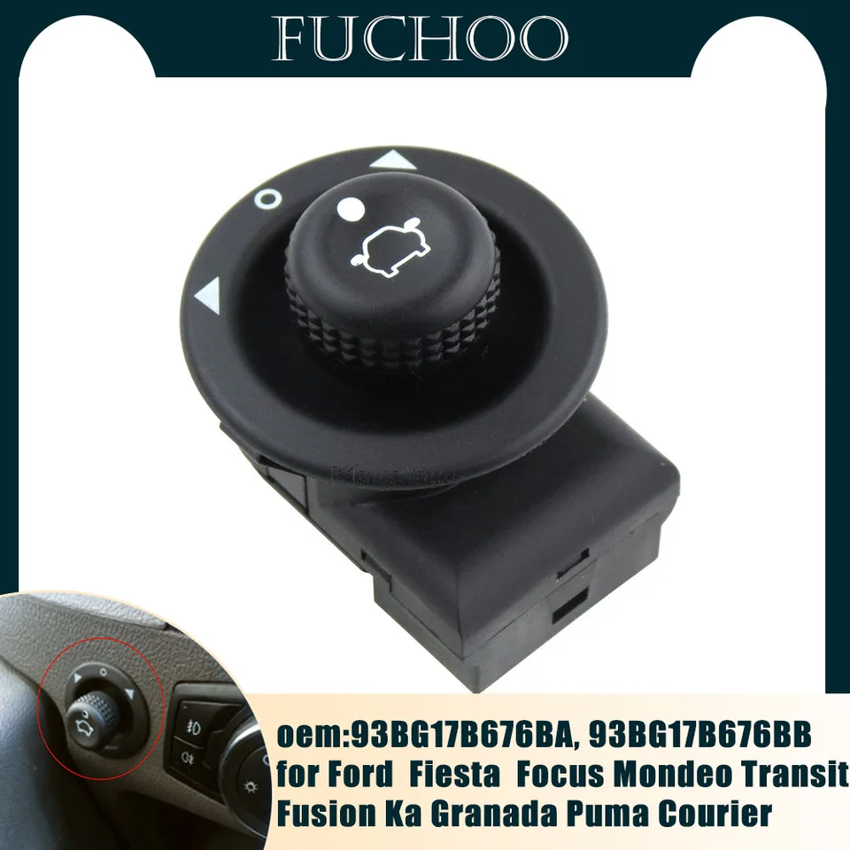 Bouton De Réglage De Rétroviseur électrique Pour Ford Tourneo Custom (2001-2015) – Pièce De Rechange D’origine