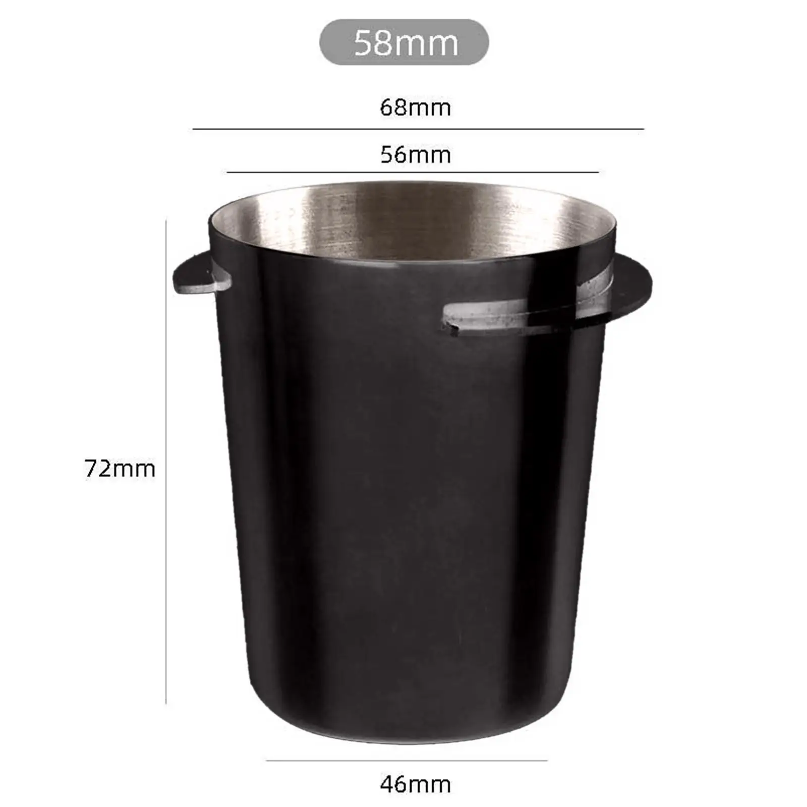 Espresso Coffee Dosing Cup Make Delicious Coffee Kitchen Accessory Coffee Barista Powder Picker Cup for Cafe Home Milk Tea Shops