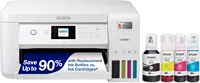 EcoTank ET-2850 Wireless Color All-in-One Cartridge-Free Supertank Printer , Copy and Auto 2-Sided Printing - White, Medium 1