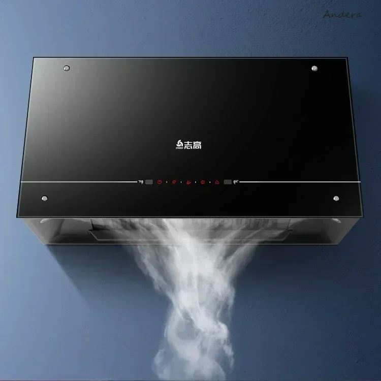 new wall - mounted top - suction range hood Large - suction  for small household kitchens range hood  kitchen hood 3