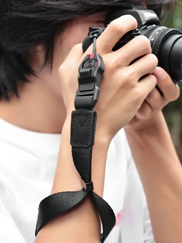 , 캐논, 후지, 파나소닉, 라이카 DSLR 미러리스 카메라용 자석식 스냅온 퀵 릴리즈 손목 스트랩/핸드 스트랩