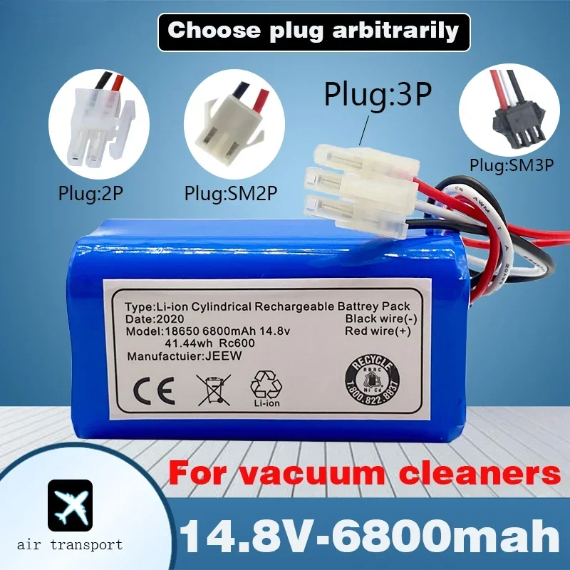 

14.8V 4800 - 12800mah Li-ion Battery Pack for ICLEBO ARTE YCR-M05 POP YCR-M05-P Smart YCR-M04-1 YCR-M05-10 YCR-M05-30 YCR-M05-50