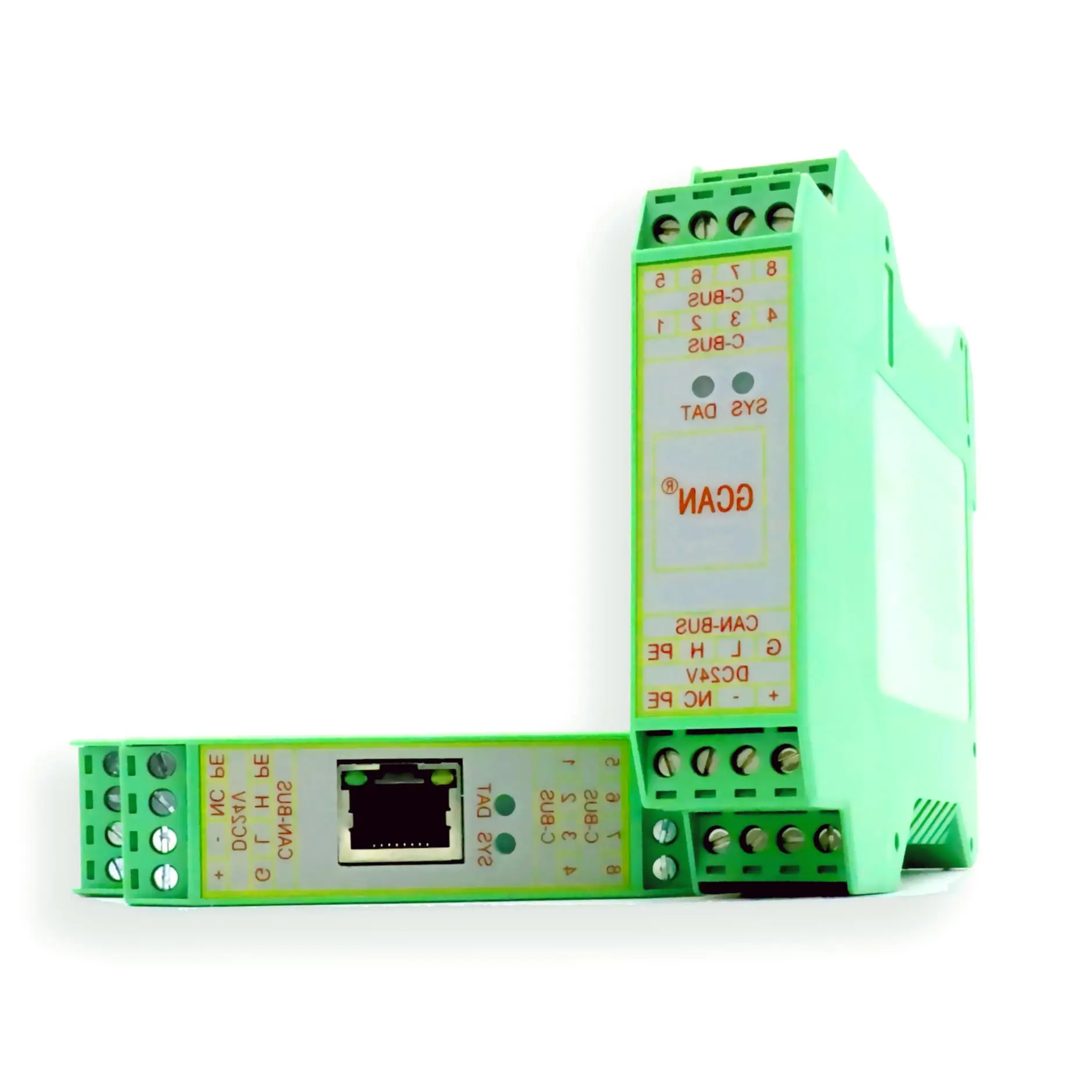 CAN Network Gateway Customizable Logo Modbus TCP/RTU Data Converter