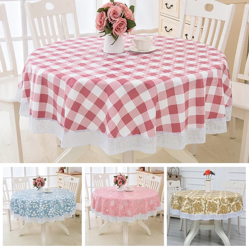 

Retro Flower Print Tablecloths Cotton Linen Coffee Table Dining Cover Table Cloth Ins Dining Table Desk Background Fabric