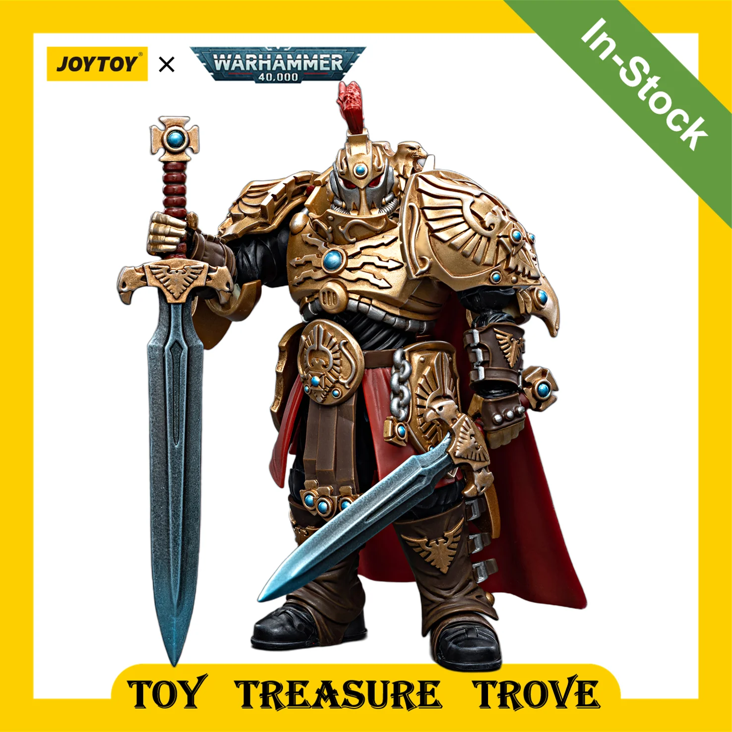 Joytoy Warhammer 40K 1/18 Action Figures Adeptus Customes Blade Champion Space Marine Modello Militare Per Regalo