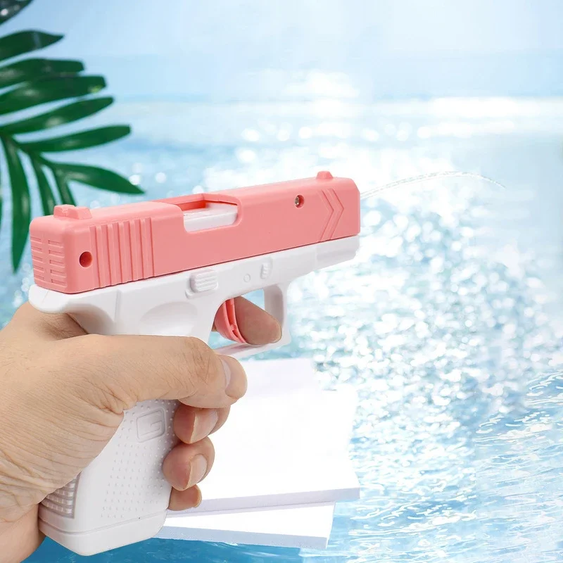 Fun Glock Water Gun Children's Toy Water Gun Manual Burst Outdoor Water Play Summer Toy 5