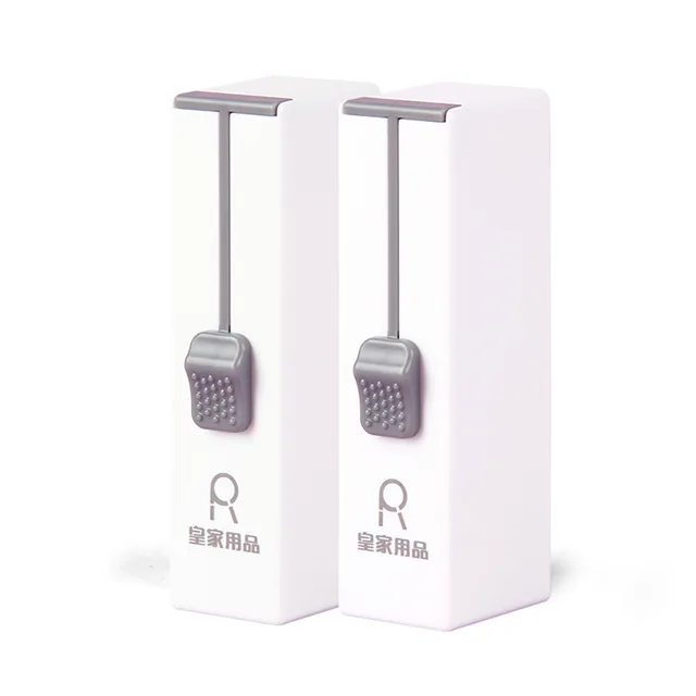 Egygomb Hordozható Automatikus Fogselyem Tárolódoboz Tiszta És Egészségügyi 10 Darab Kitölthető Abs - Image 4