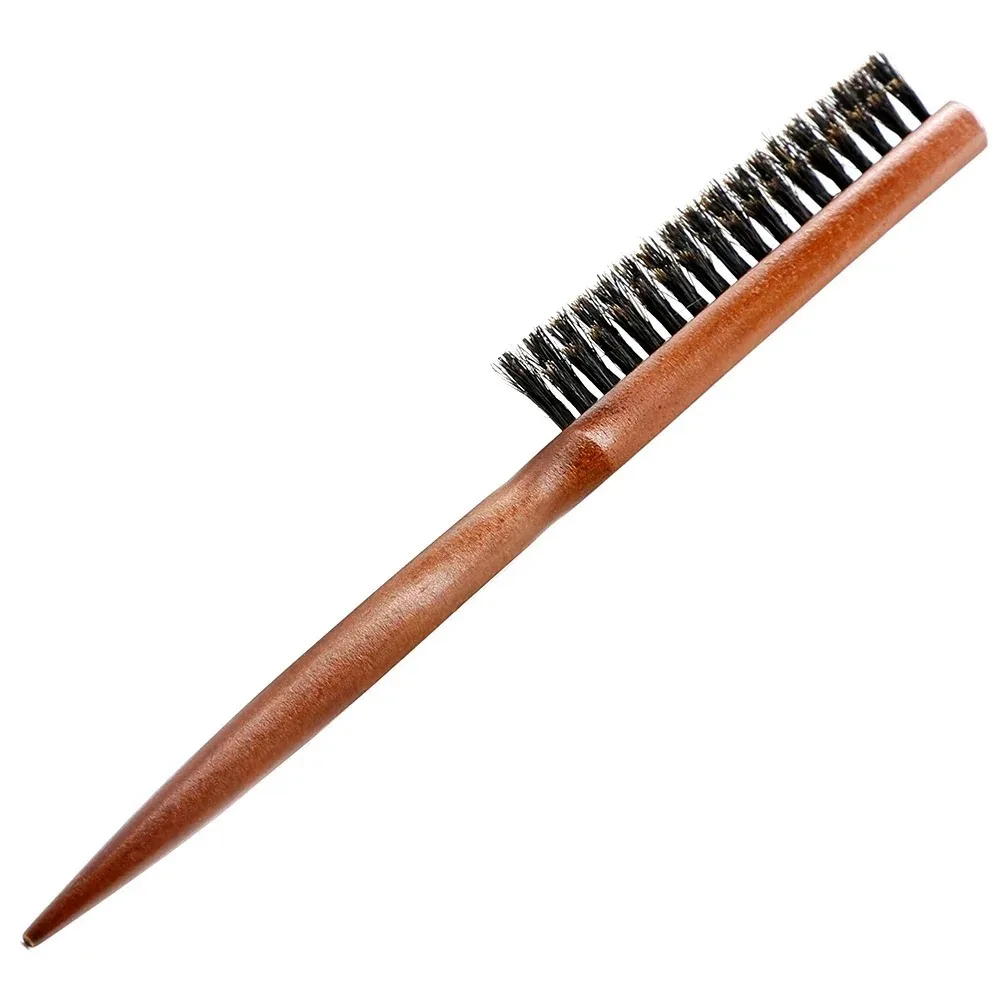 Plastic Hair Fluffy Comb Plastic Handle Hair Brush Anti-static Barber Comb Scalp Massage Hairdresser Styling Tool