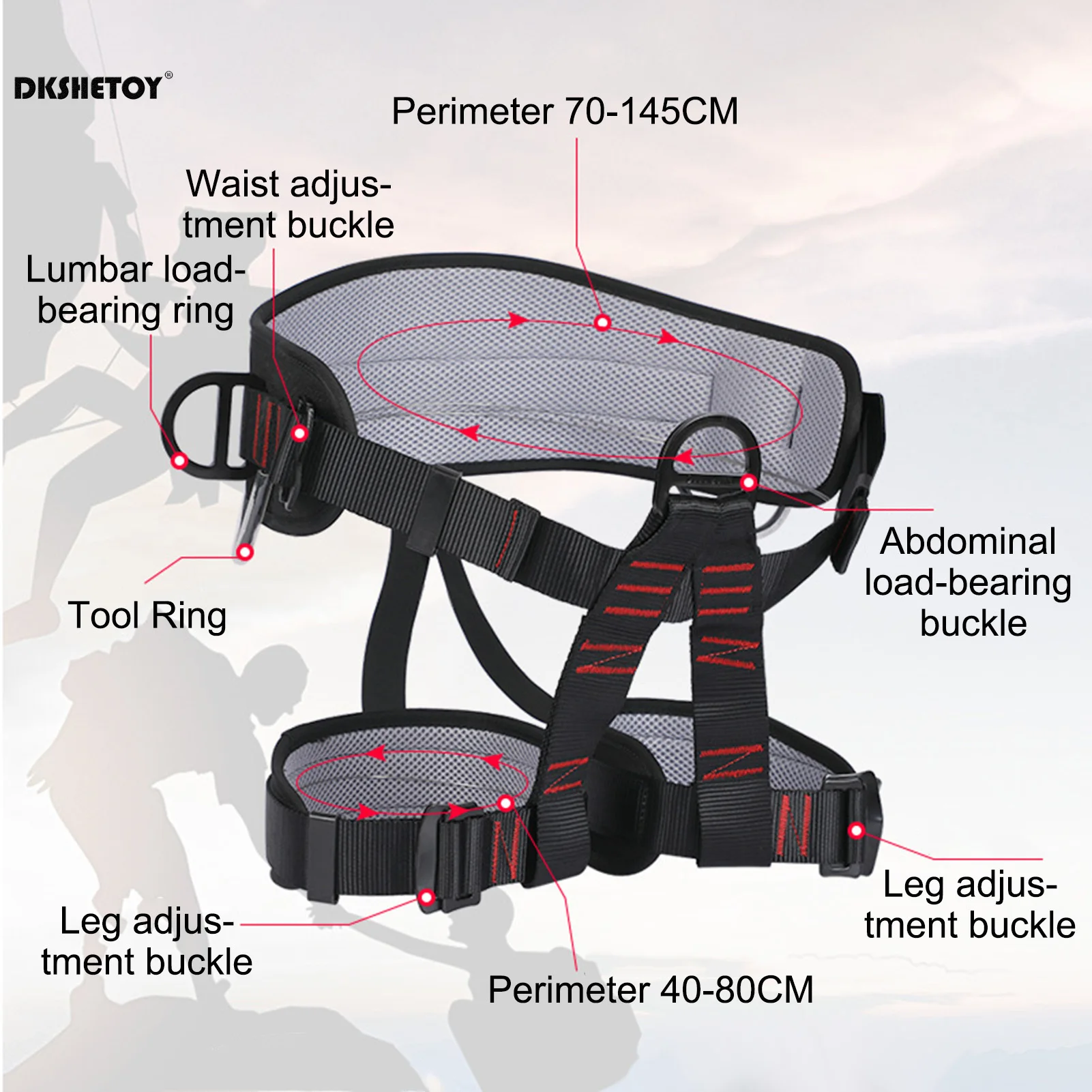 Climbing / Safety Harness 4