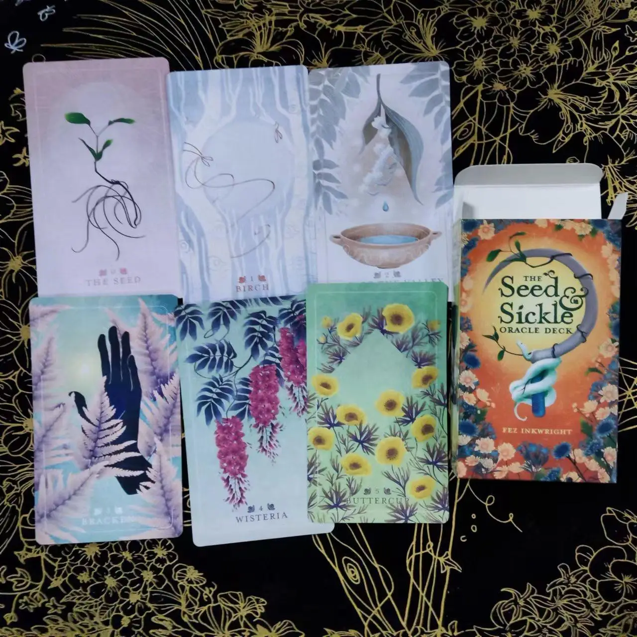 The seed and sickle oracle 12*7cm 55PCS 3