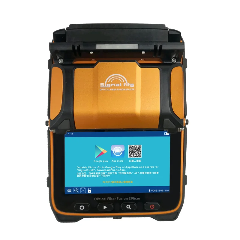 

AI 9 Fiber Optic Splicing Machine BUILT-IN POWER METER AND VFL Fiber Optical Fusion Splicer Soudeuse Fibre Optique ai9