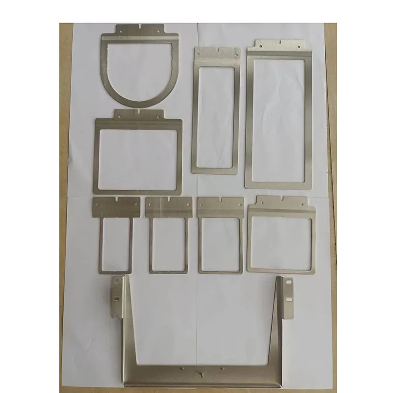 The 8-in-1 Embroidery Machine Parts Embroidery Machine Such As Shirt Pockets Socks Cap Backs Shirtsleeves Collar Tips