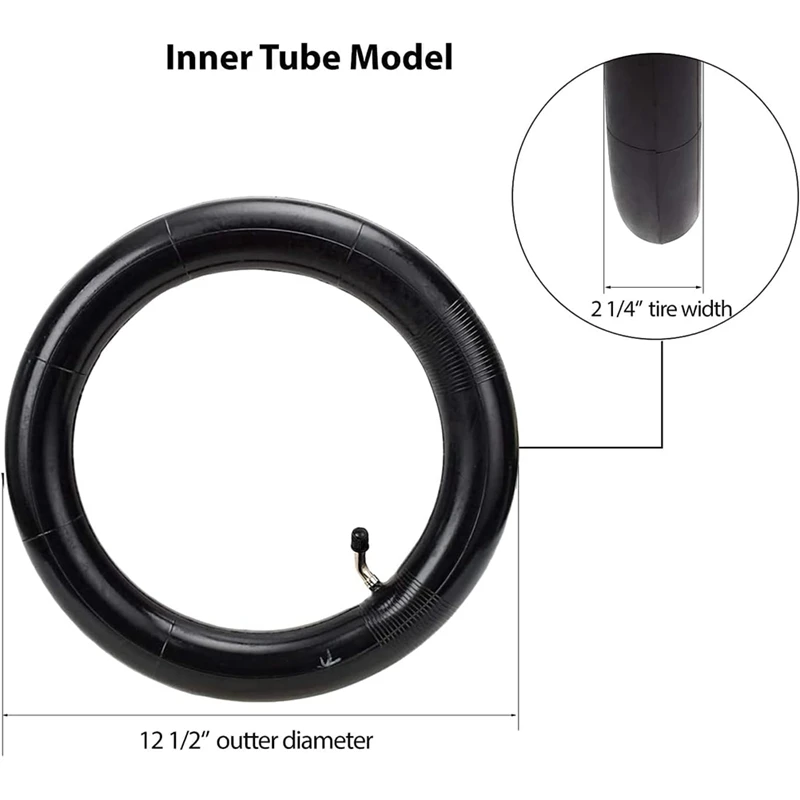 Inner Tube Tire Scooter Tyre 12.5 X 2.25 Scooter Tire Tubes Compatible With Most