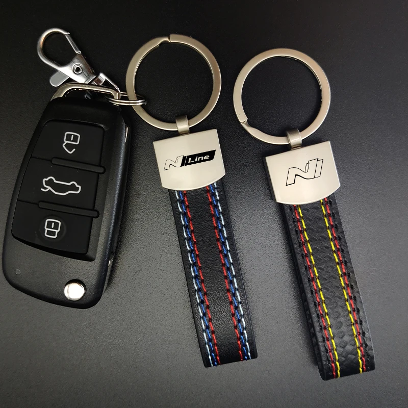Portachiavi Per Auto In Pelle Jkhnn Portachiavi Per Hyundai N Palisade Tucson I10 I20 I30 I40 Ix20 Ix35 Ix55 Matrix Accessori Per Auto