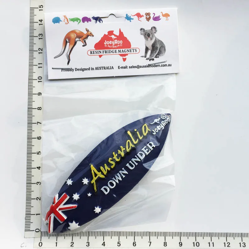 

Creative Australian Flag Fridge Magnet Decoration Message Sticker Exquisite Crafts Travel Souvenir