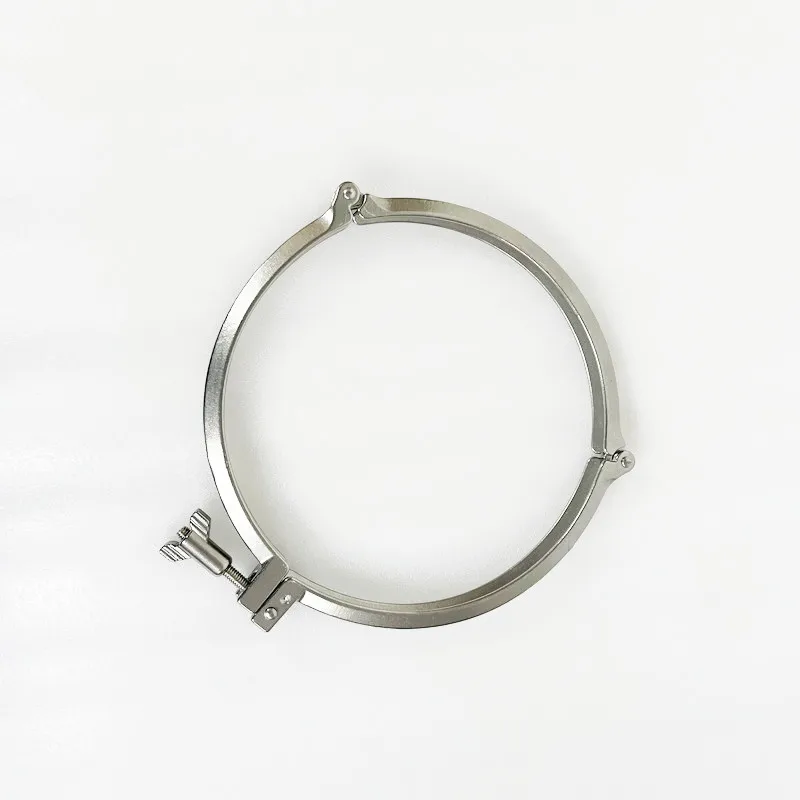 10" (&phi;254mm) OD268mm 304 stainless Steel Three Section Sanitary Tri-Clamp Fitting For Homebrew Beer Distillation