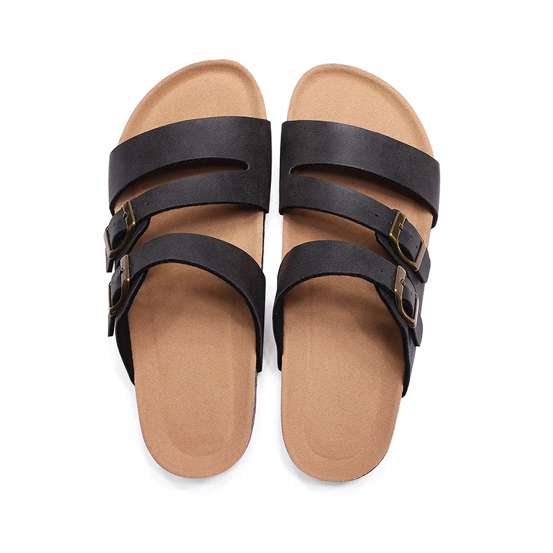 Women Casual Nonslip Beach Sandals Cork Footbed Slippers