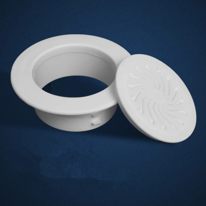 ABS Air conditioning hole cover round wall Reserved hole Decorative cap home office air vent grille cover outlet fresh system