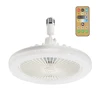 Led Fan Light E27 Lamp Holder Rotatable Led Mini Ceiling Fan Light with Fragrance Dimming 6